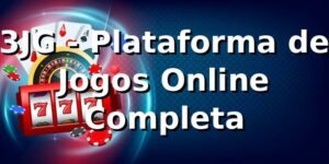 3JG - Plataforma de Jogos Online Completa
